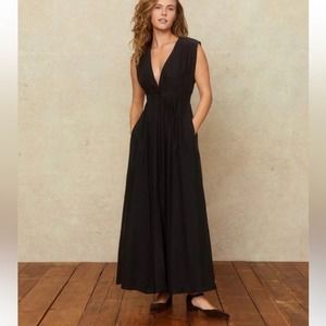 CHRISTY DAWN 100% Silk Rosemary Maxi Dress